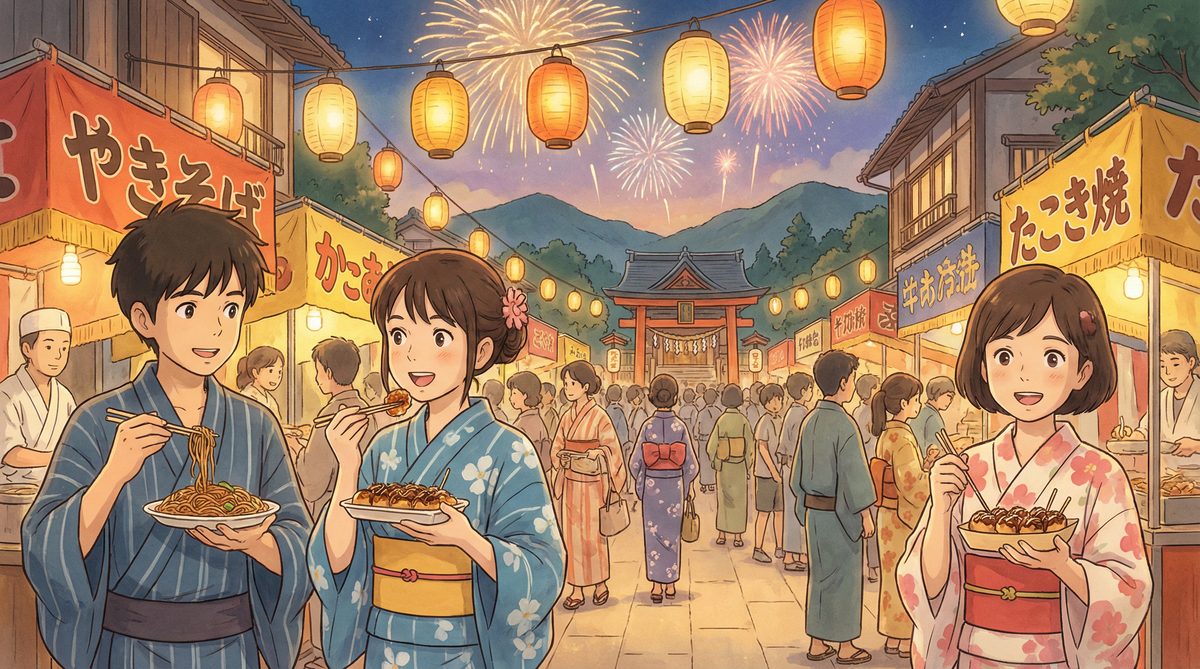 草莓视频治愈系日常动漫-夏日祭物语
